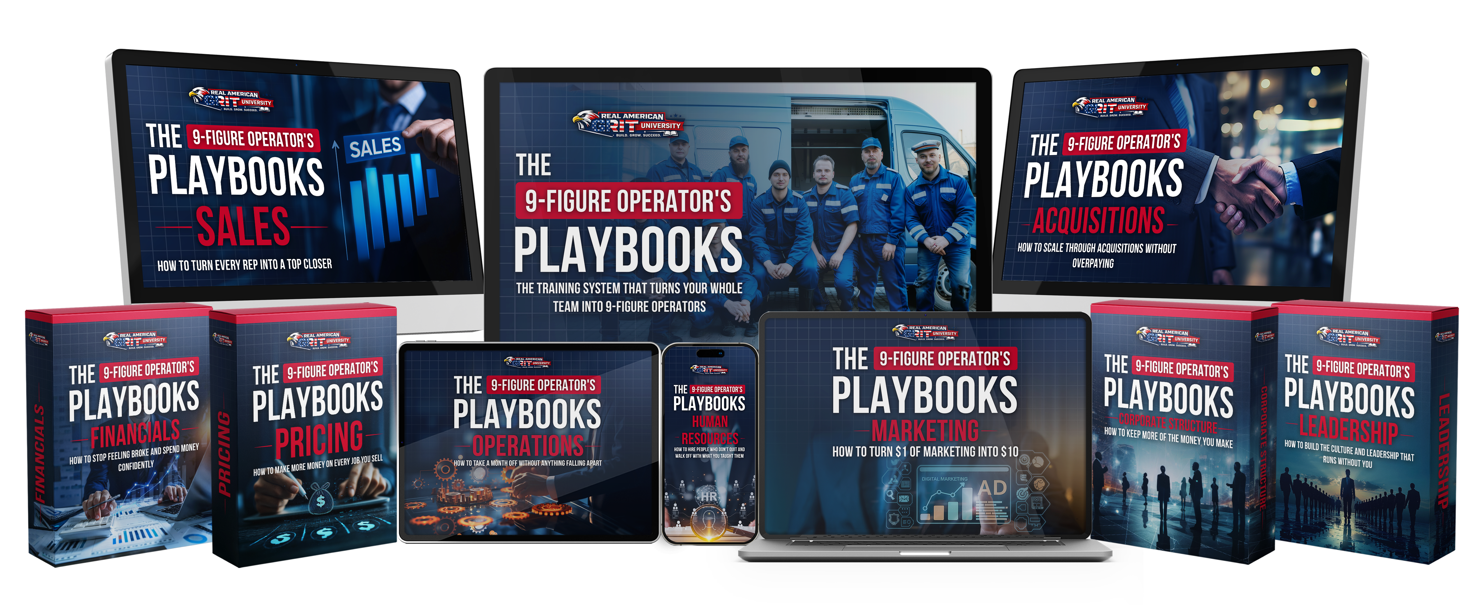 The 9-Figure Operator's Playbooks — complete bundle